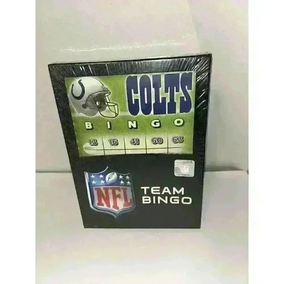 NFL TEAM BINGO set Indianapolis Colts By Rico Industries - Picture 2 of 2